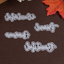 4pcs Metal DIY Embossing Cutting Dies Stencil Card for Scrapbooking Album