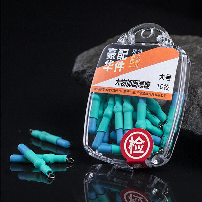 10pcs Drift Fishing Floats Seat Rotation Buoy Fishing Gear Bobber Accessories