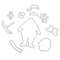 Snowvirtuos Santa Metal Punching Stamp Stencil DIY Scrapbooking Paper Card