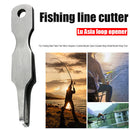 Multifunctional Fishing Line Cutter Nippers Lure Loop Ring Opener Pliers Newly