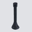 Telescopic Spring Door Stopper Wall Decorative Door Stop Hardware (Black) Newly