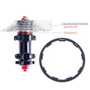 RISK Mountain Road Bicycle Hub Washer Bottom Bracket Gasket (1mm+1.5mm+2mm)