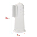 Pet Dog Cat Silicone Finger Toothbrush Oral Dental Cleaning Teeth Care(01) Newly