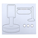 snowvirtuos red green yellow signal light DIY scrapbook craft embroidery cutting machine