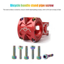 MUQZI 6pcs Bicycle Handlebar Stem Screw M5x18mm Road Bike Fixed Gear Riser