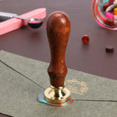 Easter Animal Pattern Wooden Handle Envelope Sealing Wax Scrapbooking Stamps