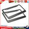 2pcs 12in x 6in Stainless Steel Car Auto License Plate Frame Covers Kit Newly