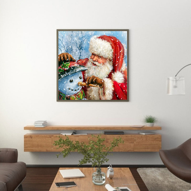 #A 5D DIY Diamond Painting Santa Claus Kits Full Round Drill Wall Decor Art Craf
