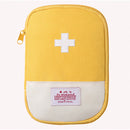 Medicine Bag Outdoor Camping Emergency First Aid Kit Pill Case(Yellow S) Newly