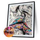 DIY Full Round Drill Diamond Painting Character Part Handmade Room Decor Art