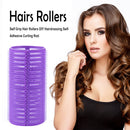DIY Hairdressing Heatless Hair Curling Rollers Self-Adhesive for Salon Household