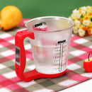 Electronic Measuring Cup Kitchen Scales Digital Measurement Cups (Red)