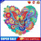 5D Diamond Painting Butterfly Love Partial Crystal Drill DIY Crafts (GT089)