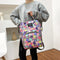 Fashion Women Printing Mummy Diaper Bag Nappy Large Handbag (Color Cats)