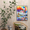 Hot Air Balloons Oil Paint By Numbers DIY Handpainted on Canvas Wall Picture Kit