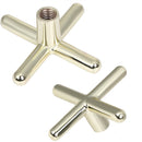 2pc Brass Bridge Head Pool Cue Stick Frame Pole for Snooker Billards 9 Ball