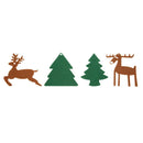 Non-Woven Elk Snowflake Snowman Christmas Tree Pendant Ornaments Xmas Decor