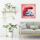 5D DIY Full Drill Diamond Painting 2 Bears Cross Stitch Embroidery Mosaic
