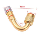 Degree Adapter for Car Valve Extension Stem Cycling Accessories Air Tyre Valves