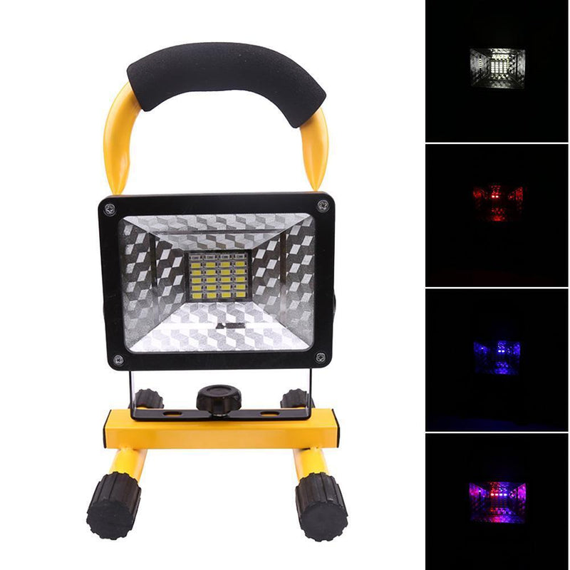 LED Light Waterproof Rechargeable Flood Work Lamp Kit for Outdoor Car Repair