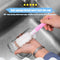 Sponge Long Handle Cup Brush Baby Glass Bottle Kitchen Cleaning Tool (Pink)