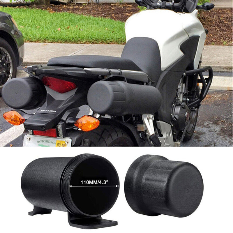 Universal Waterproof Motorcycle Tool Tubes Gloves Raincoat Fuel Storage Bottle