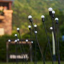 Outdoor Solar Powered LED Lights kit Landscape Garden Firefly Swaying Light Law!