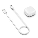 Earphone Charger Cable Charging Protective Box for Galaxy Buds Live (White)