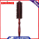 AFfeco Cylinder Comb, Hair Massage Comb, Roll with Pear Head Shape