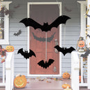 Halloween Bats Hanging Ornaments Wrought Iron Garden Yard Decoration Theme Party