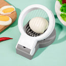 Household Kitchen Egg Cutter Portable Stainless Steel Slicing Section for Fruits