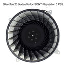 Internal Cooling Fan for PS5 12047GA-12M-WB-01 DC12V 23 Blade Replace Cooler Fan