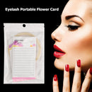 Makeup Eyelash Extension Storage Card Fans Volume Lash 2mm Sticky Strip