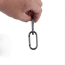 Hiking Oval Metal Camping Keychain Clip Hooks Carabiners Hanging Buckle