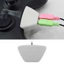 3.5mm Jack Microphone Earphone to 2.5mm Audio Adapter for Xbox 360(White) Newly