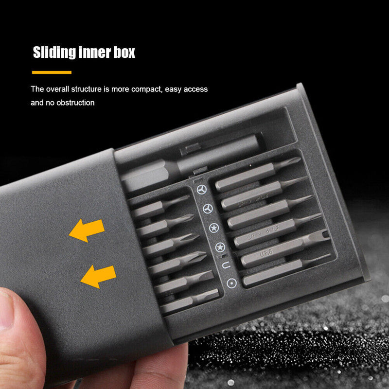 24 in 1 Screwdriver Kit Magnetic DIY Dismountable Bits Phone Repair Tools