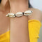 Women Girls Adjustable Cowrie Ankle Foot Chain Shell Bracelet Handmade Braided