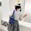 Children Cartoon Print Chest Bag Cute Crossbody Bags Casual Hats Messenger Bags