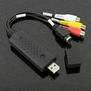 USB 2.0 Audio TV Video VHS to PC DVD VCR Converter Capture AU Adapters Card F2F2