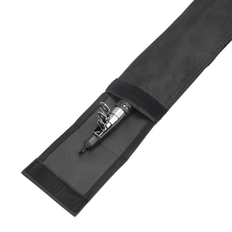 Pool Cue Bag 45"/115cm Length Canvas Material for 3/4 Billiards Stick Case