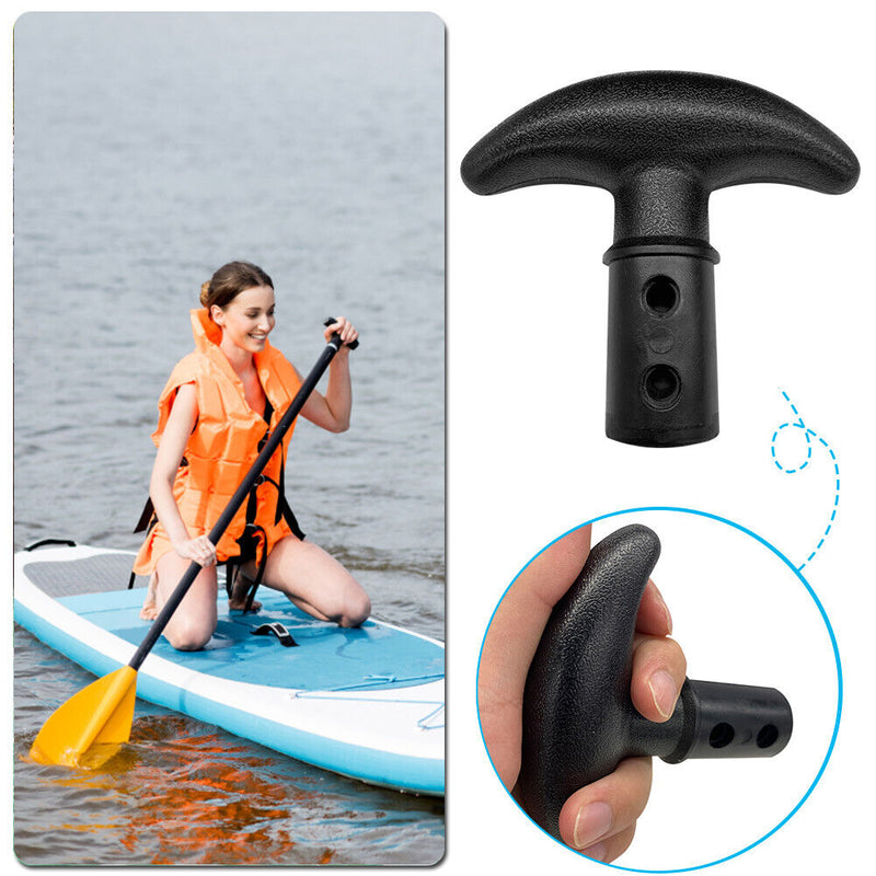 Kayak Boat Canoe Paddle T Handle Aluminum Paddle Surfing Board Handle Shaft