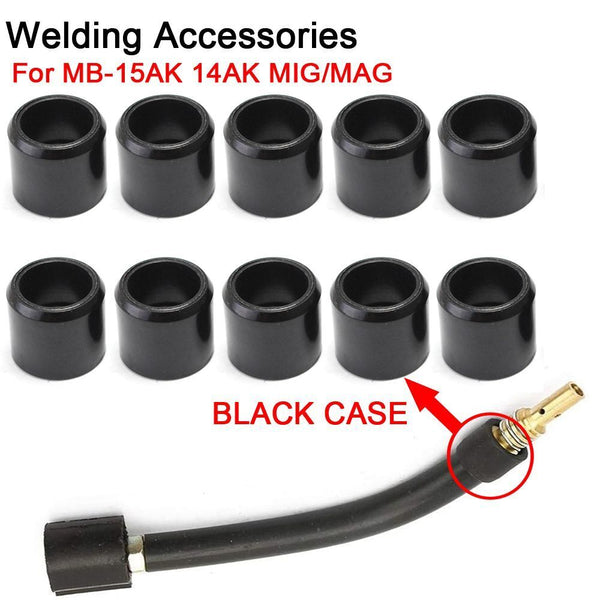 Welder Accessory Tool Parts Torch Head 15AK Assembly Black Cap Welding Torch