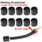 Welder Accessory Tool Parts Torch Head 15AK Assembly Black Cap Welding Torch