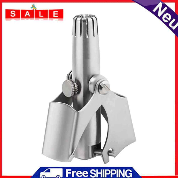 Stainless Steel Manual Hair Trimmer for Shaving Nose Ear Hair Trimming Shaver