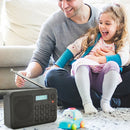 Multifunctional Digital Radio Wireless Reception Fm Radio Output with Antenna