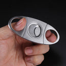 Double Blades Metal Cigar Scissors Sharp Guillotine Stainless Steel Cigar Cutter
