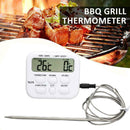 Thermometer Barbecue Oil Temperature Digital Display Thermometer X4Y8