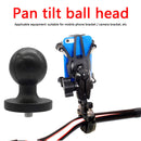 25mm 1 inch Ball Adapter with 1/4 inch Threaded Bolt for Action Camera Phone