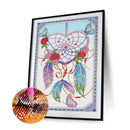 Diamond Painted 5D DIY Love Dream Catcher Partial Special Rhinestone Set Newly