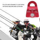 Rock Climbing Pulley Aluminum Alloy Outdoor Survival Mountaineering Equipme